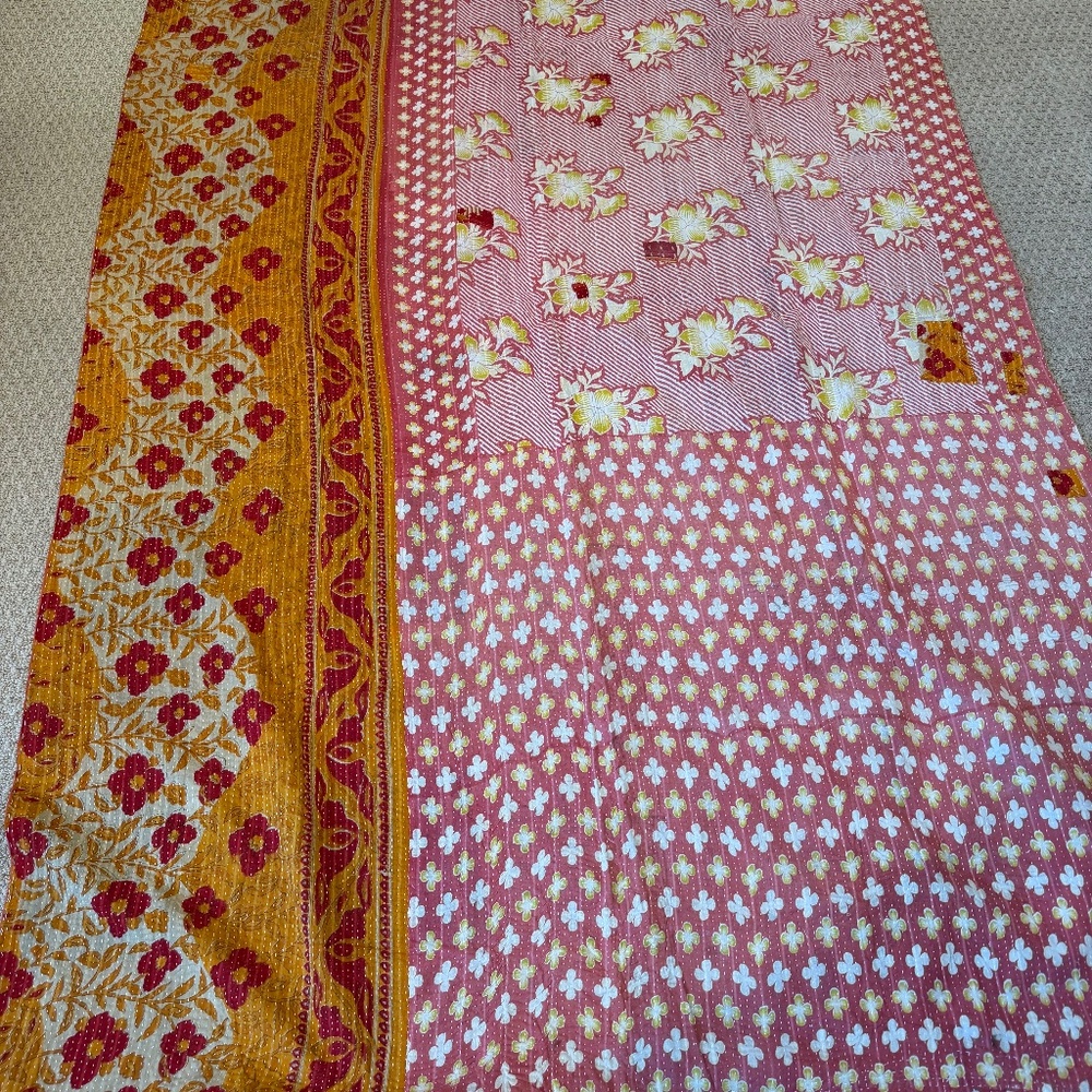 Kantha quilt
